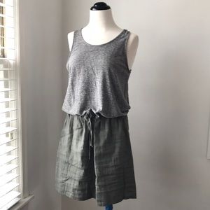 Monrow linen tank dress